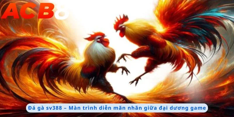 Đá Gà Sv388 1 Màn trình diễn mãn nhãn