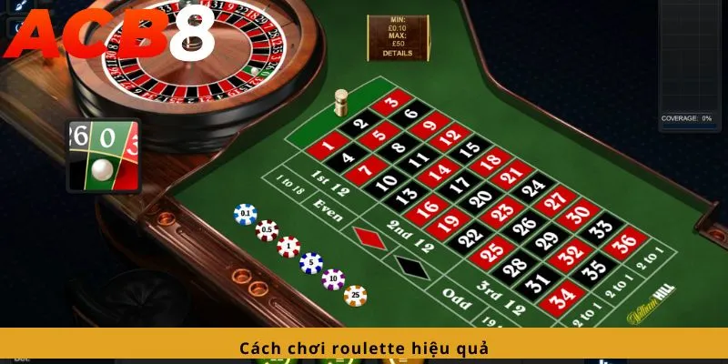 Cách chơi roulette hiệu quả